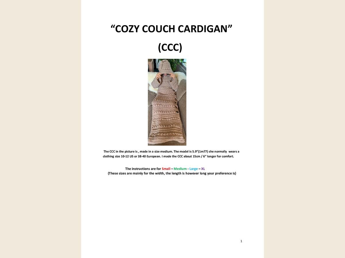 Cozy Couch Cardigan