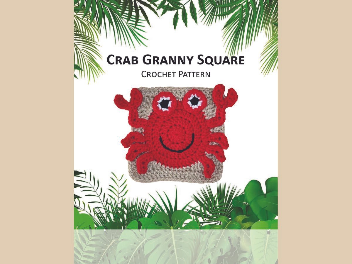 Crab Granny Square_Crochet Pattern-compressed