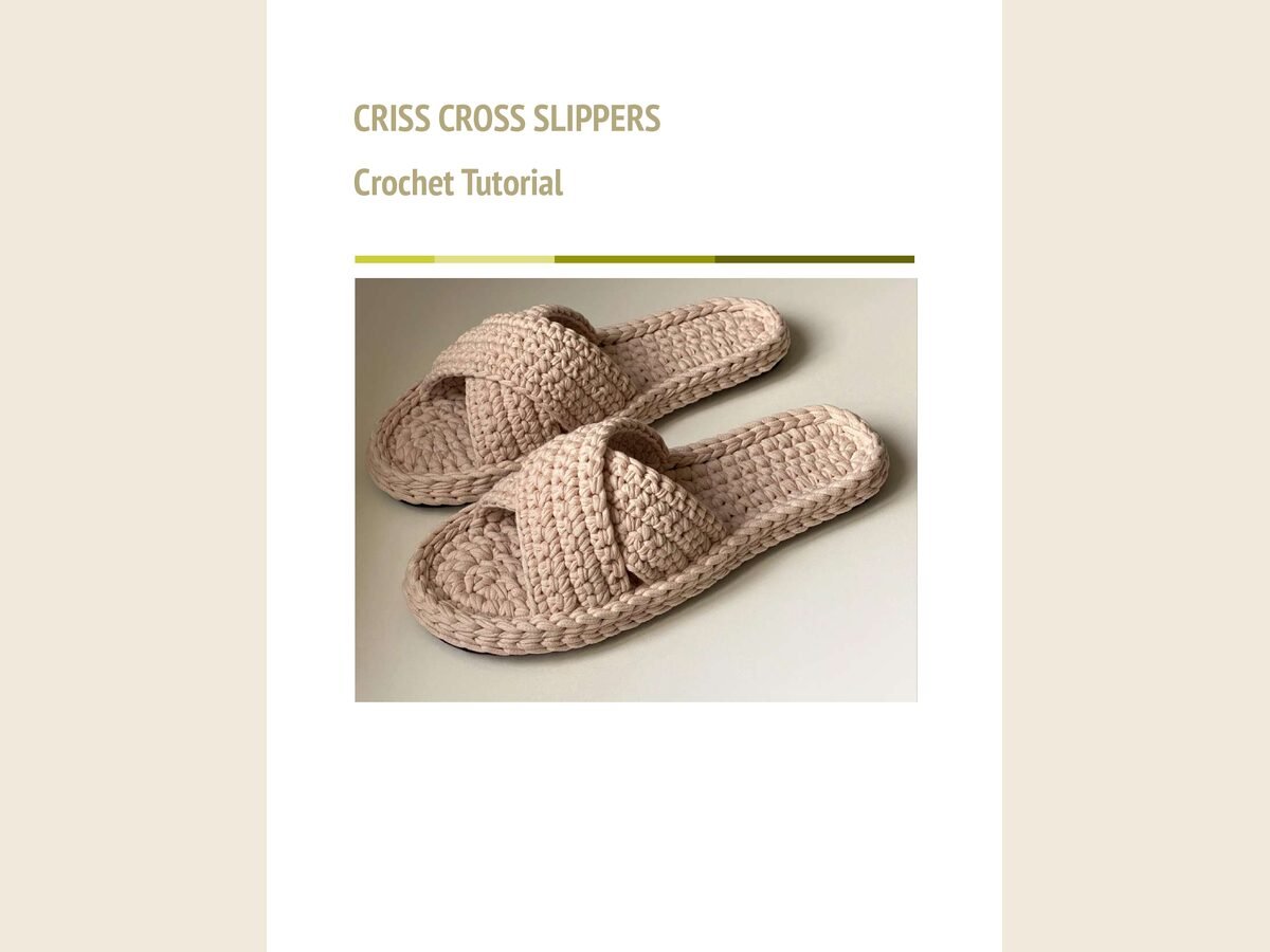 Criss Cross Slippers