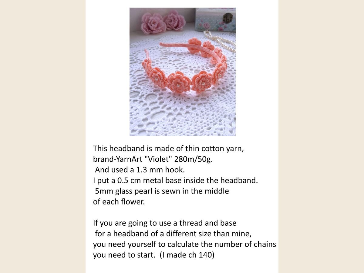 Flower Headband