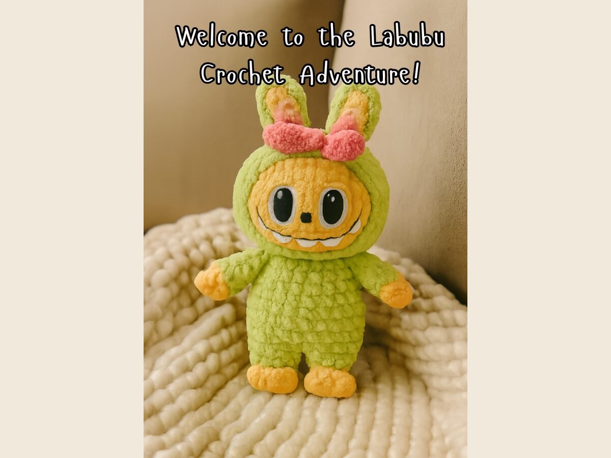 FLUFF BUNNY LABUBU CROCHET BUNDLE