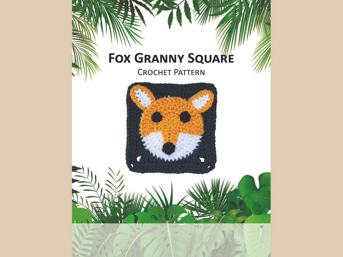 Fox Granny Square_Crochet Pattern-compressed
