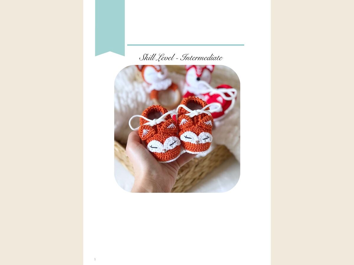 Fox shoes for babies