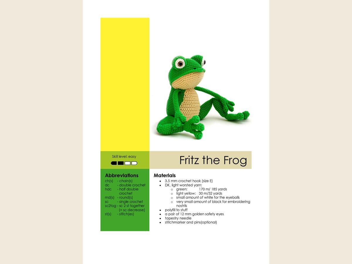 Frog Sitting