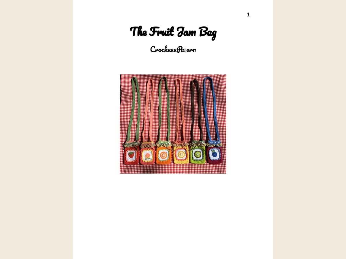 Fruit Jam Bag