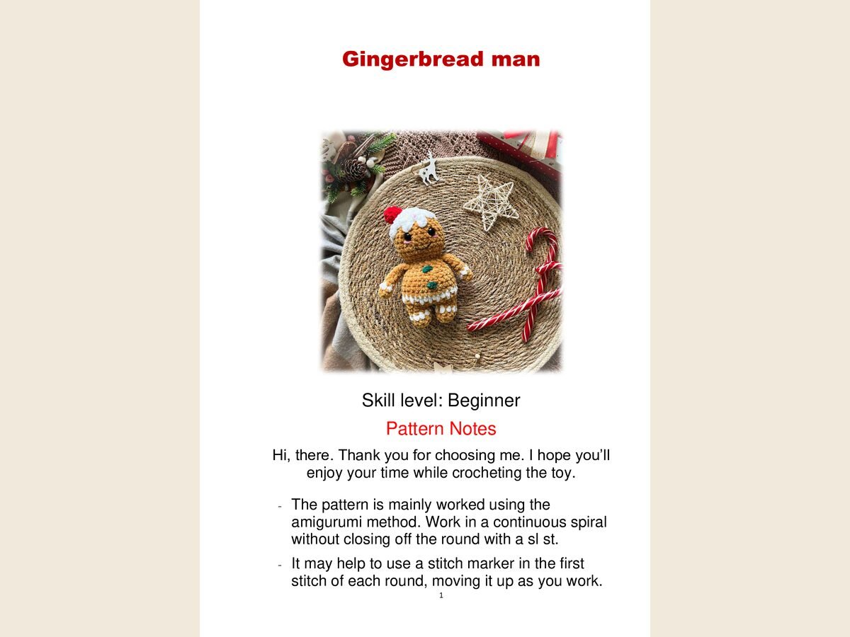 Gingerbread man