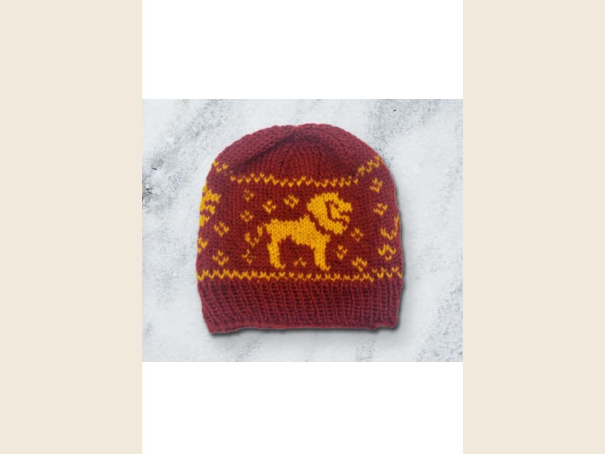 Gryffindor Knit Hat Pattern