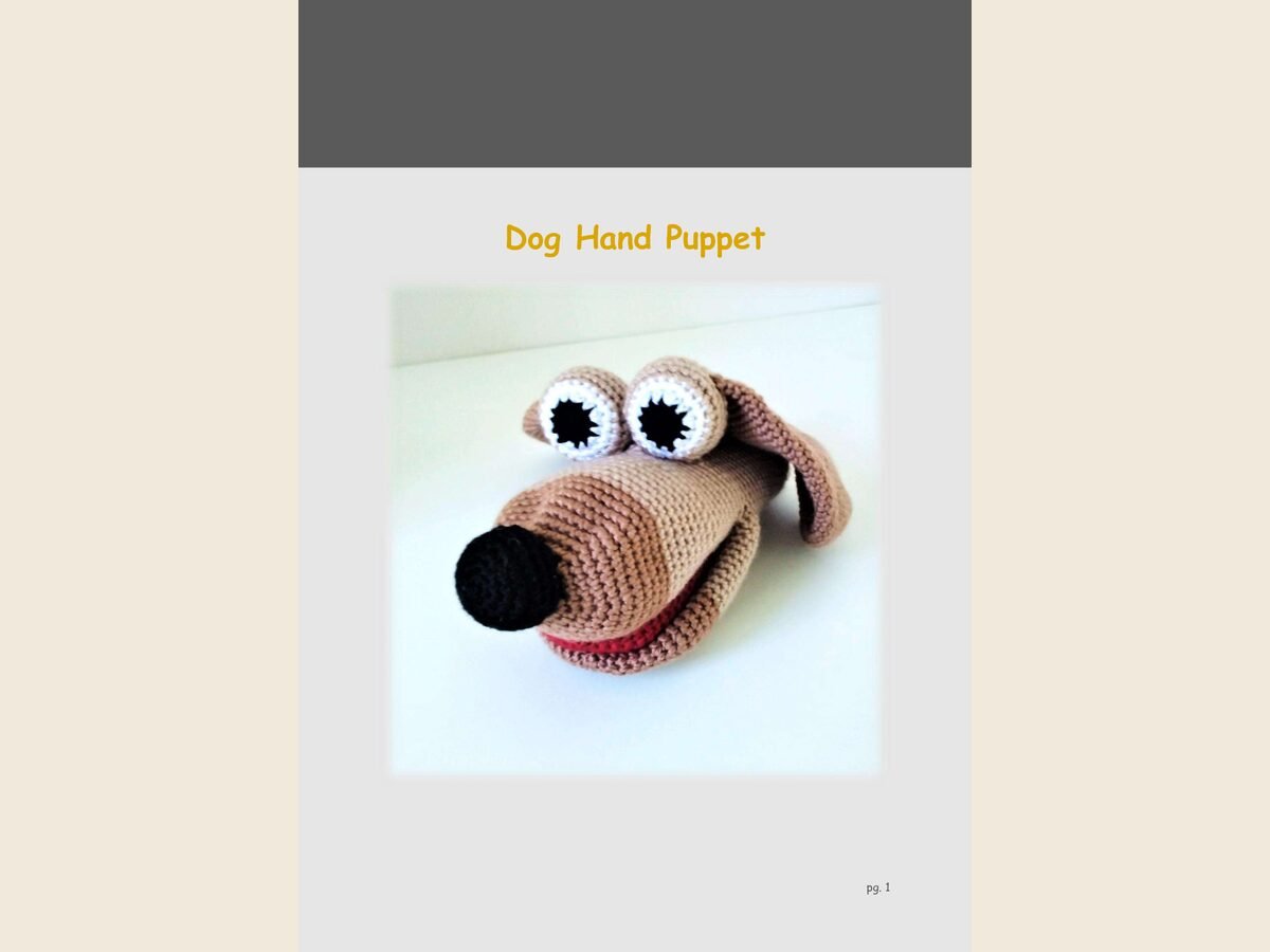Hand Puppet Dog