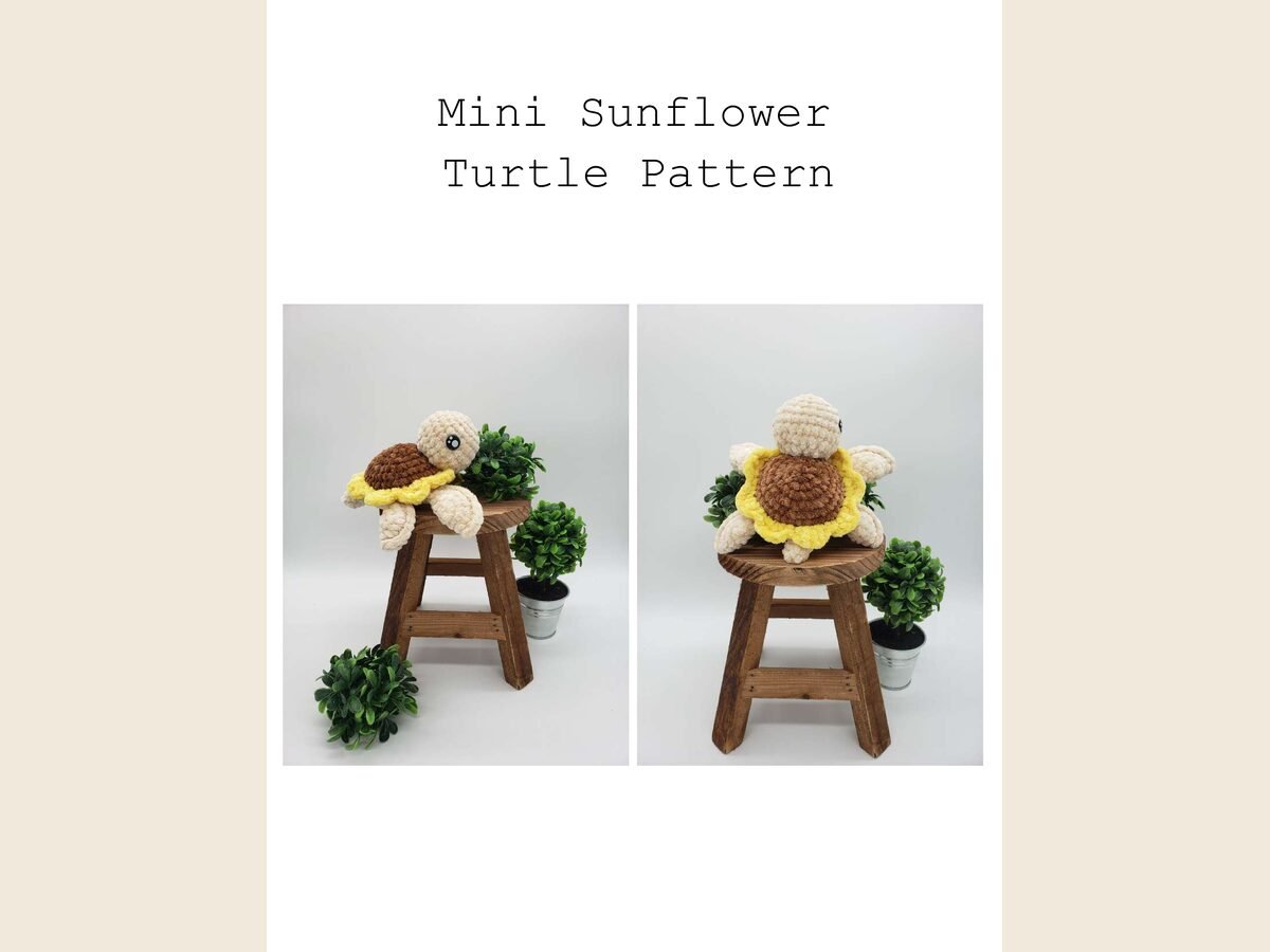 Happy Turtle sunflower