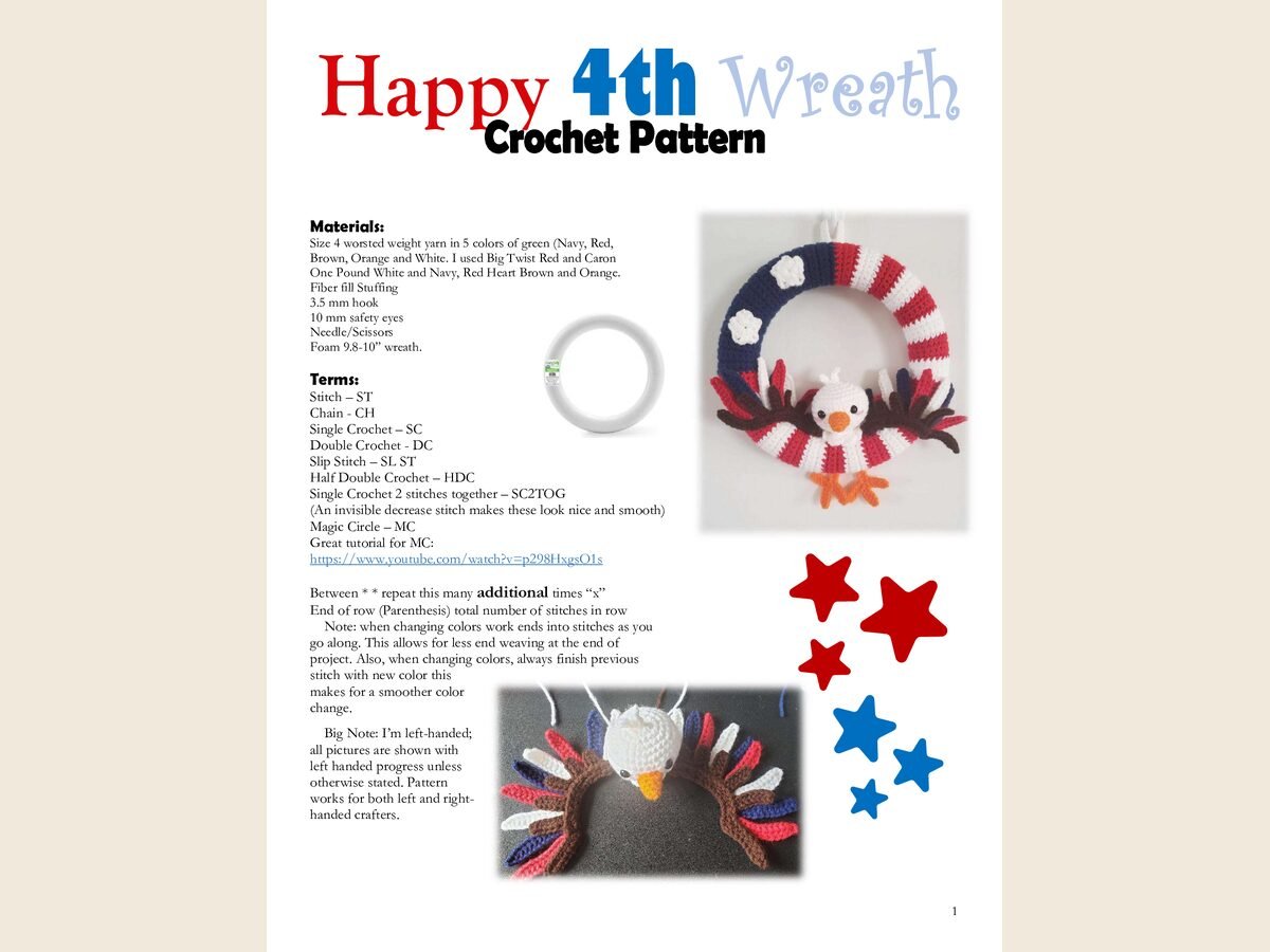 Happy4th Wreath