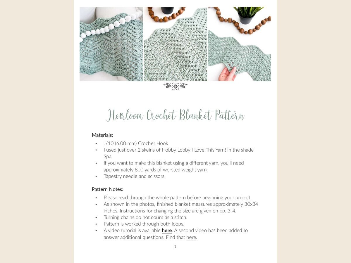 Heirloom Blanket