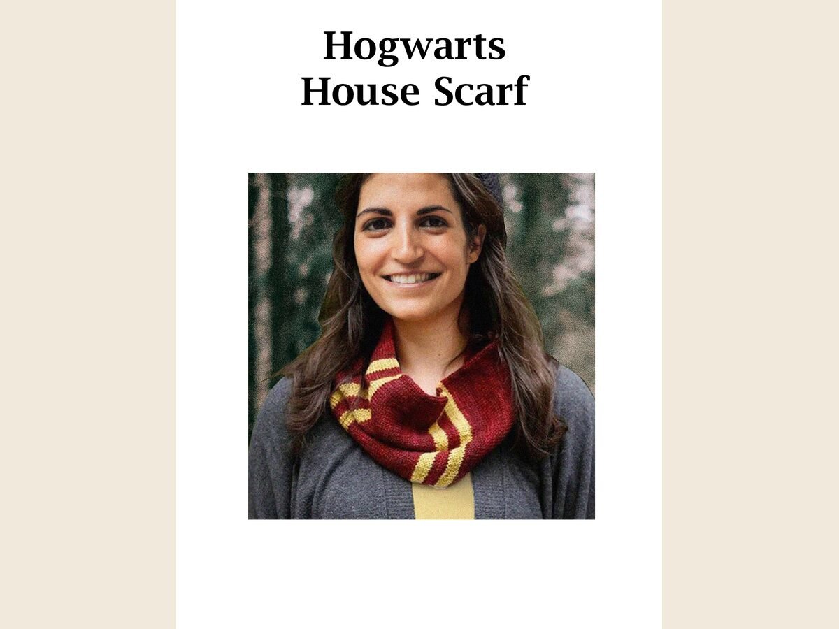Hogwarts House Scarf