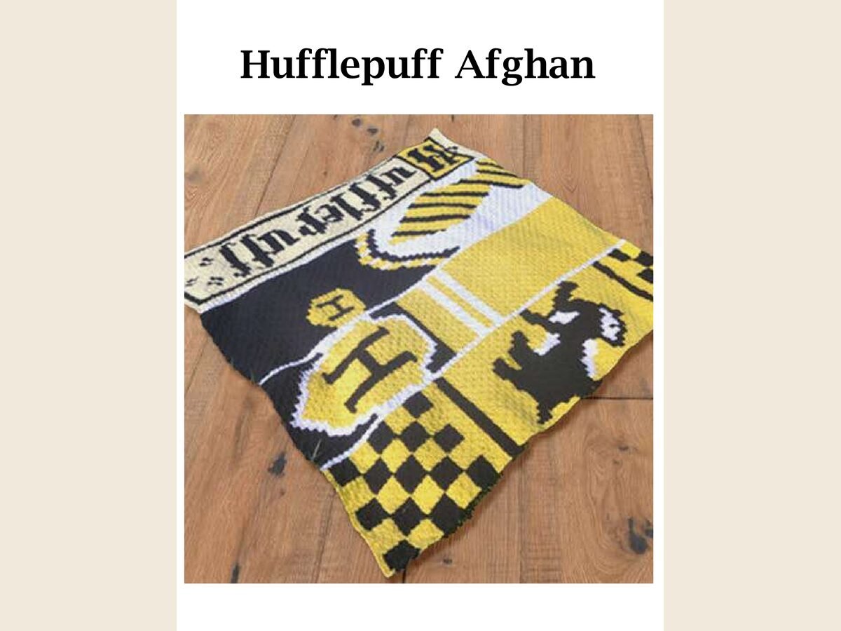 Hufflepuff Afghan
