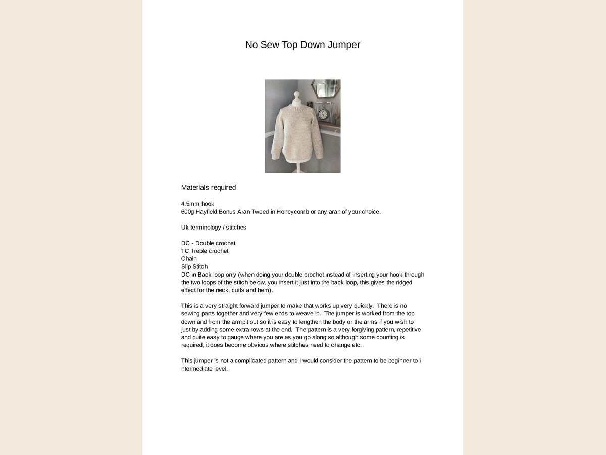 Ladies Jumper