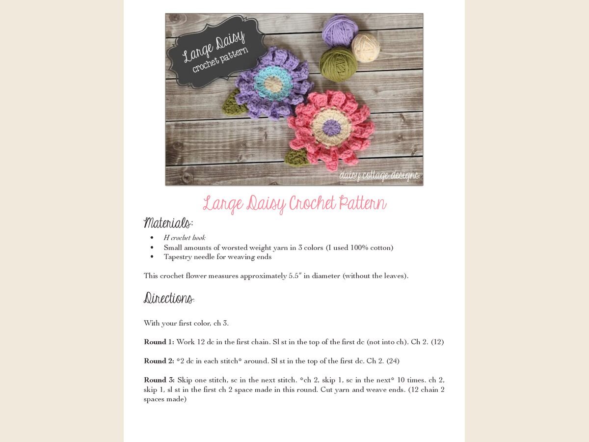 Large Daisy Pattern PDF.compressed
