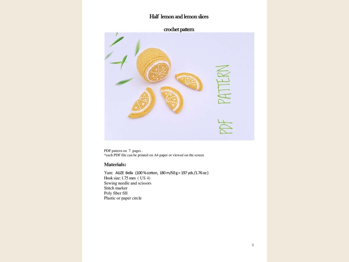 Lemon Fruit