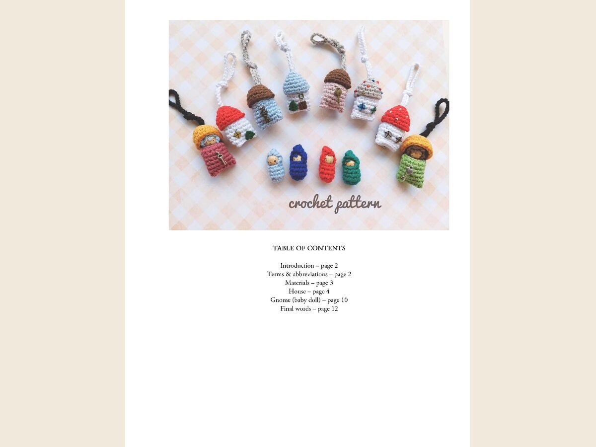 Mini Gnome Houses