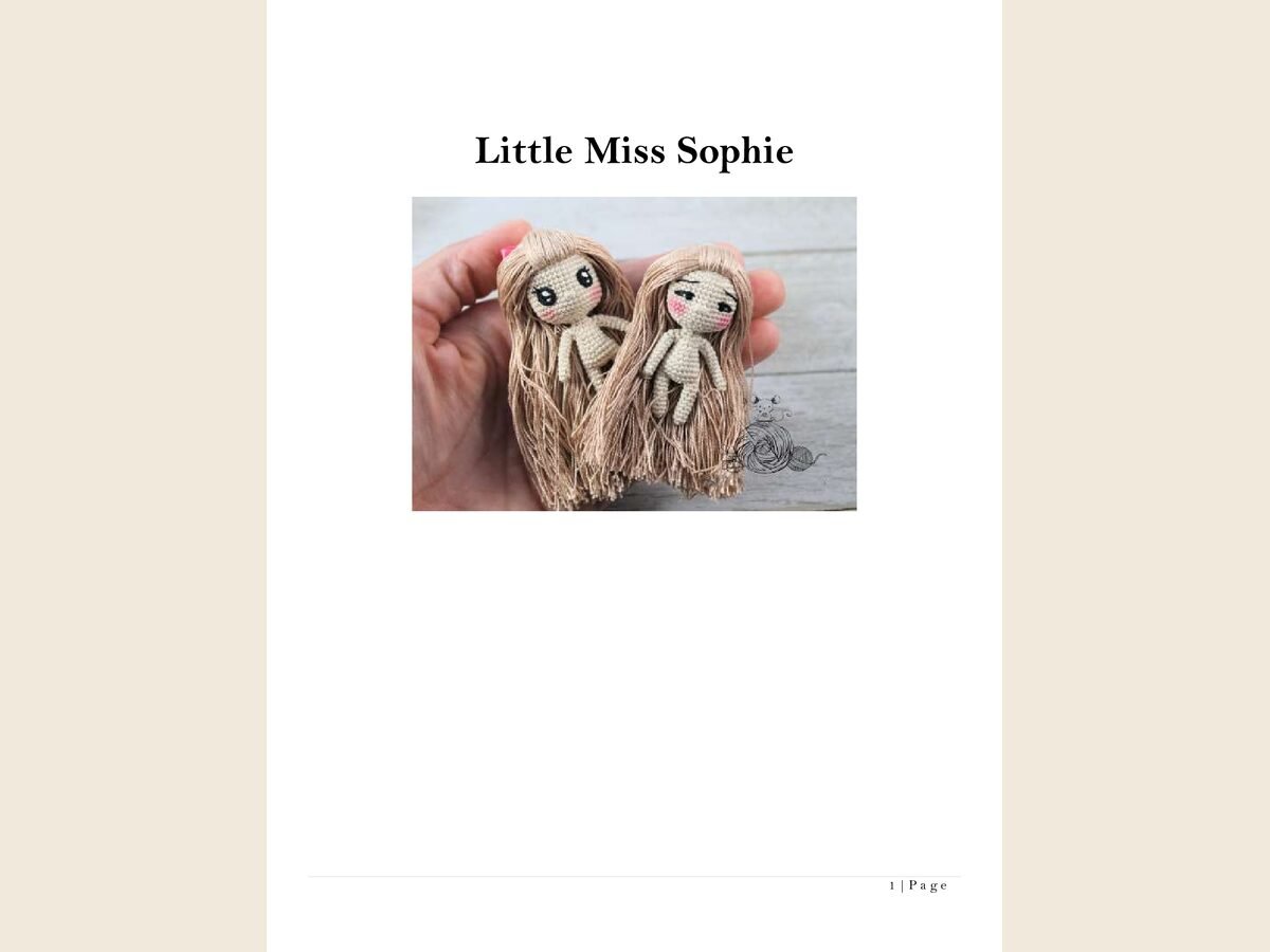 Miss Sophie Doll