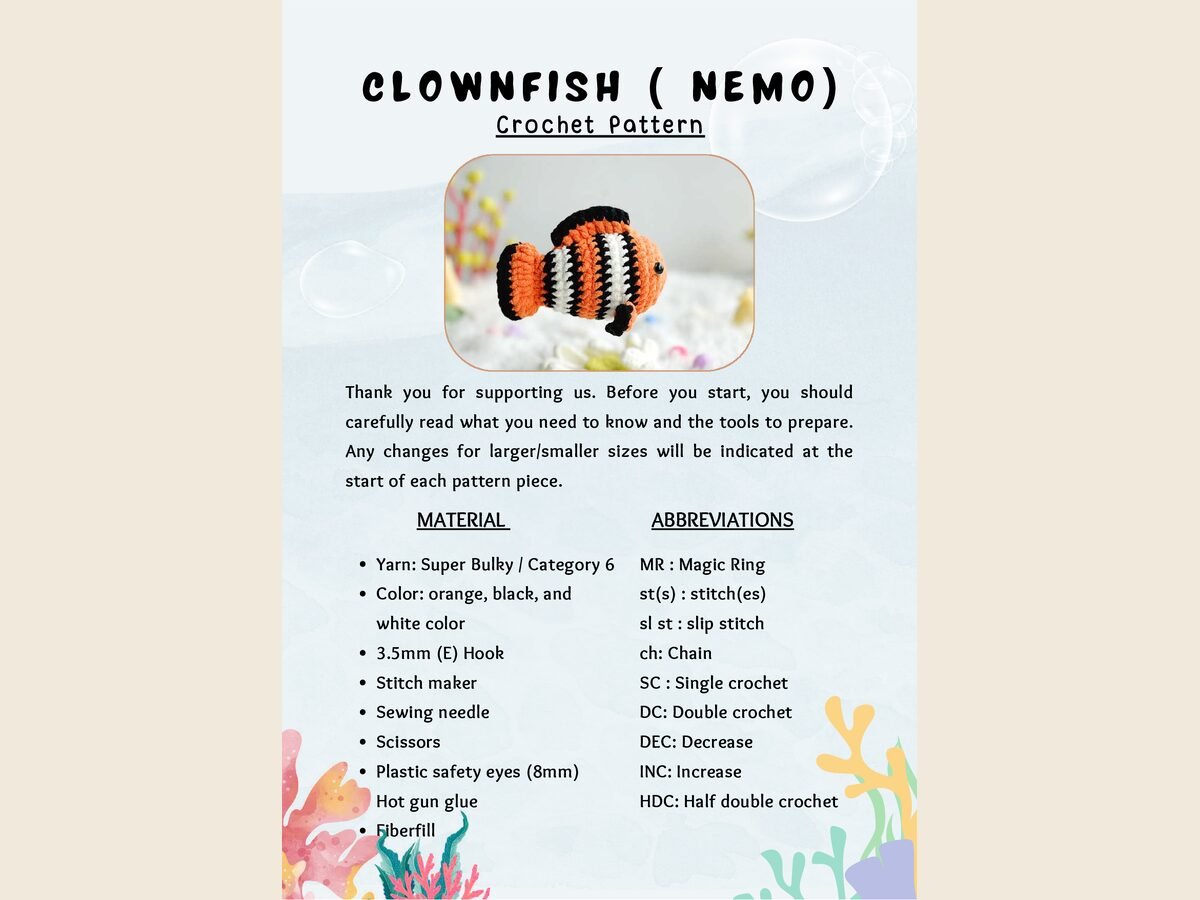 Nemo Clown Fish