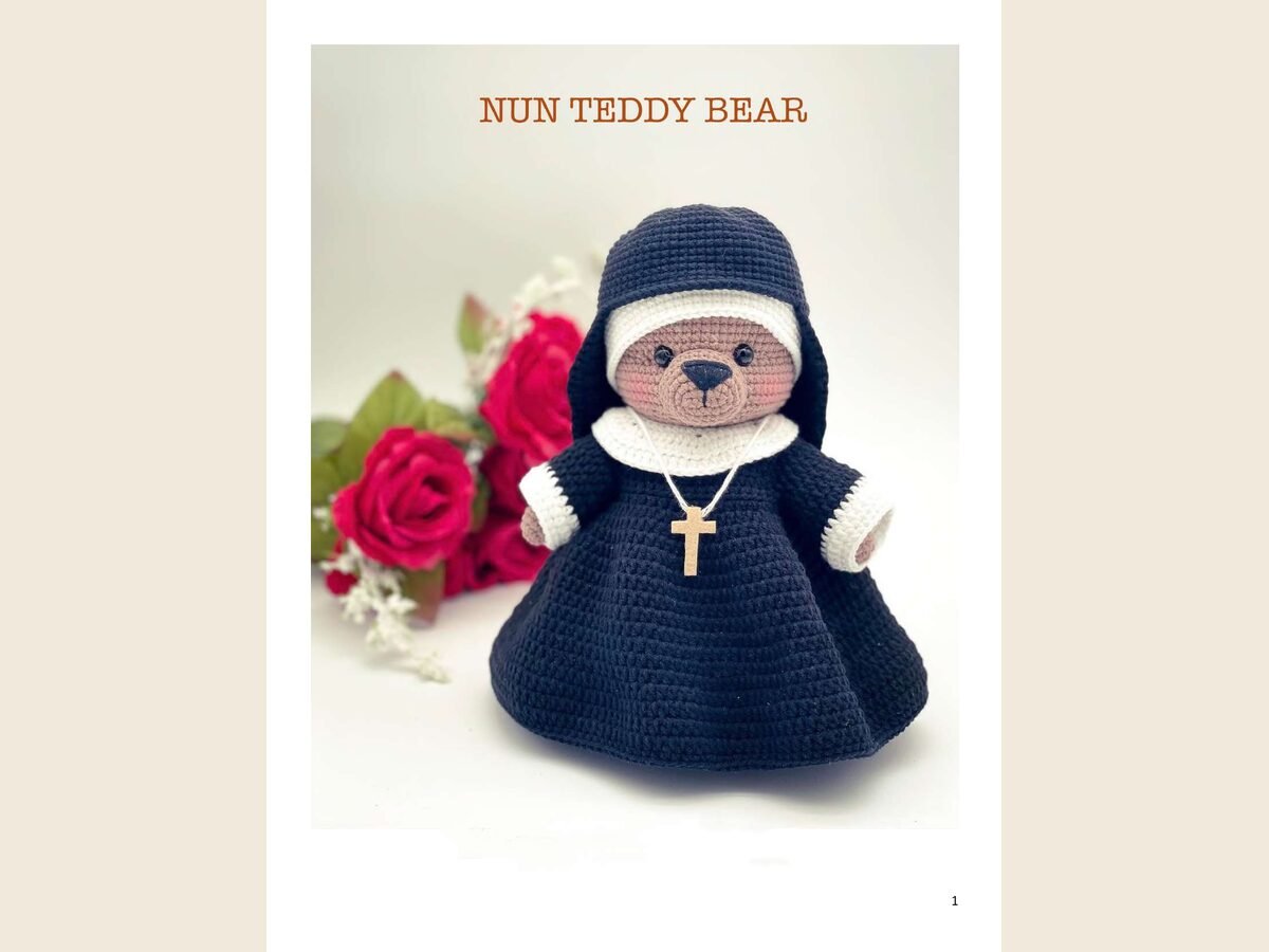 Nun teddy Bear