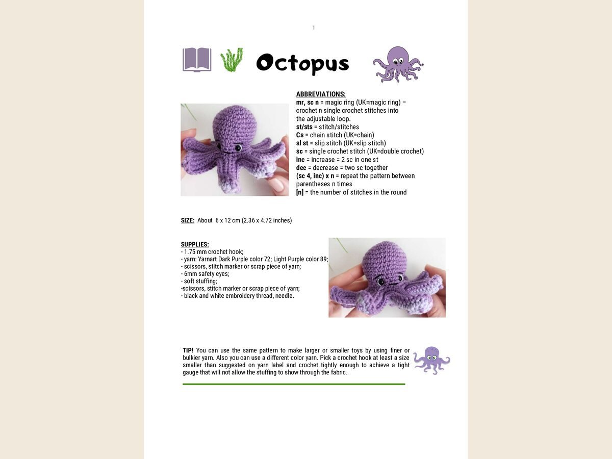 Octopus Amigurumi