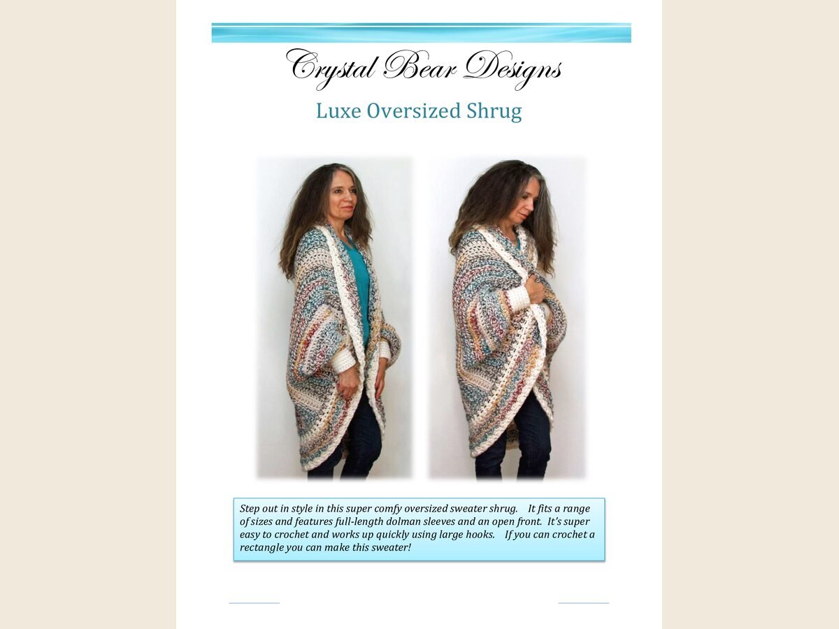 Oversized Shrug Cardigan
