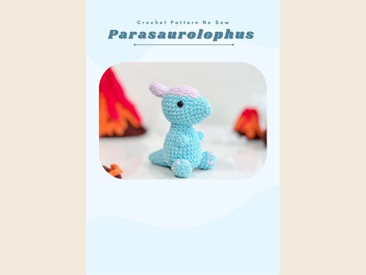 Parasaurolophus No Sew
