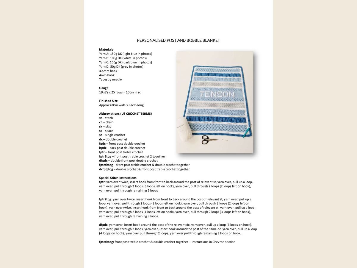 Perso Blanket