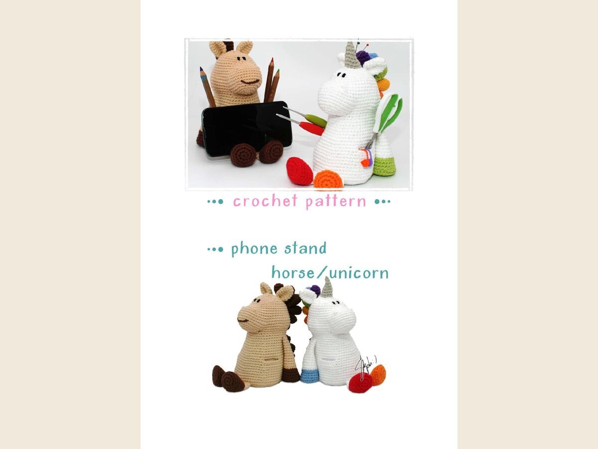 Phone Stand Horse & Unicorn