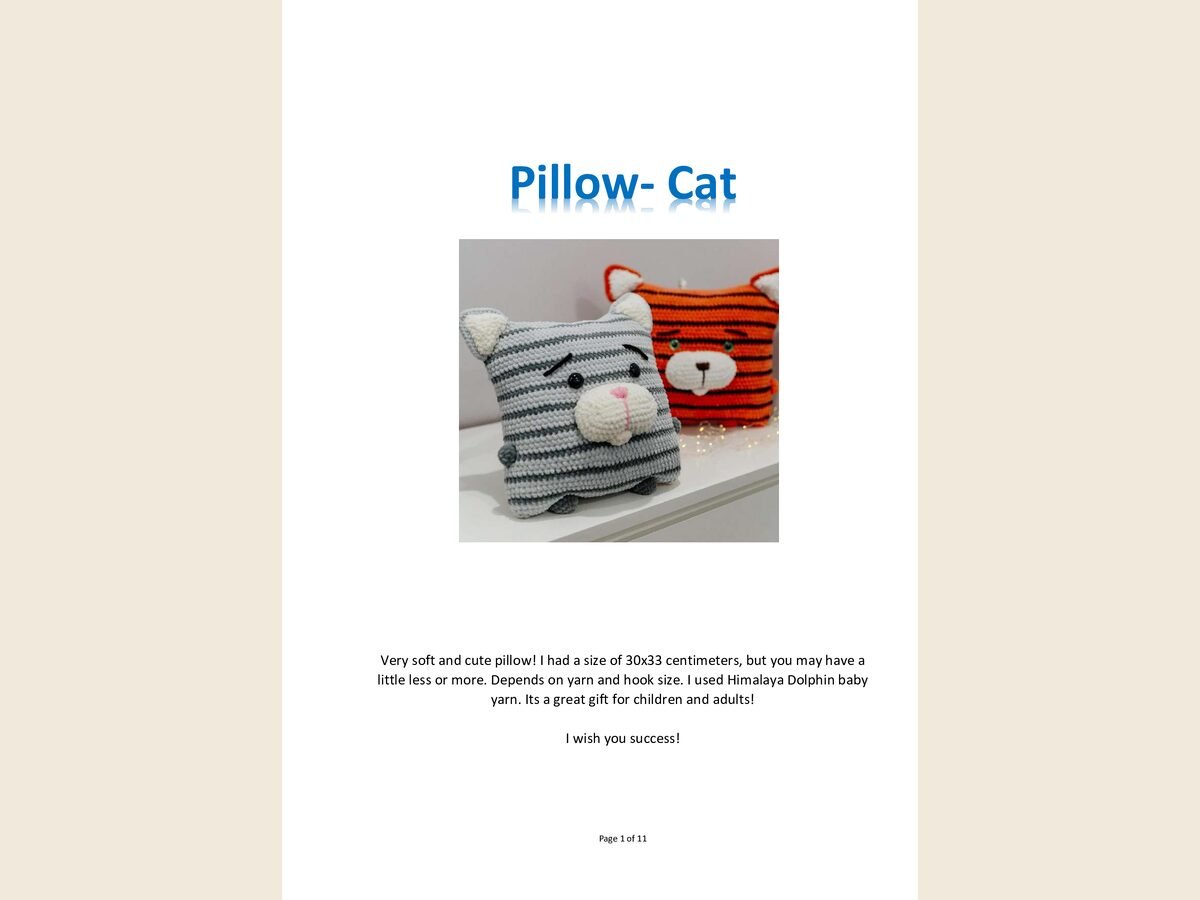 Pillow Cat