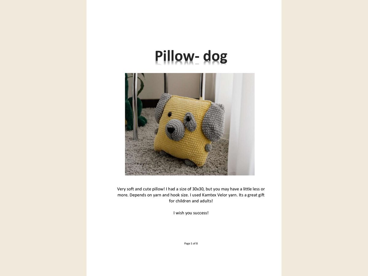 Pillow Dog