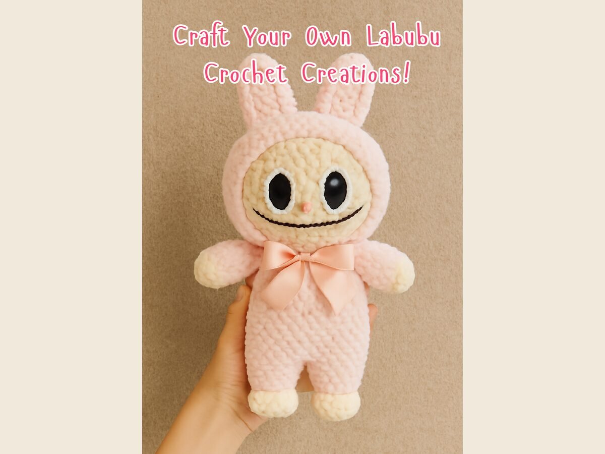 PINK LABUBU CROCHET BUNDLE
