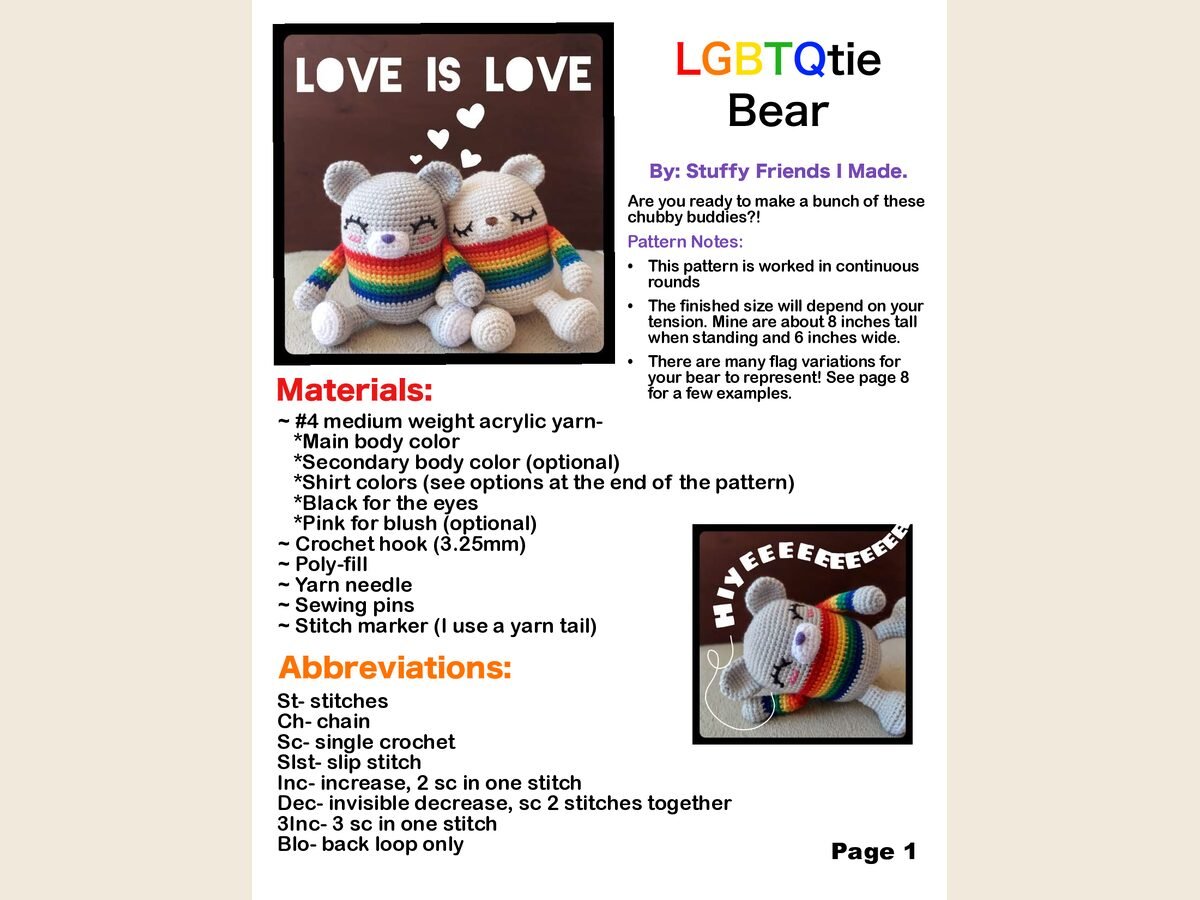 Pride Bears