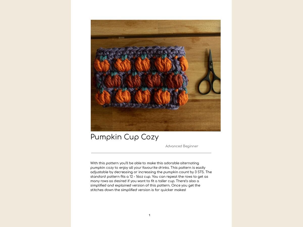 Pumpkin Cup Cozy(1)