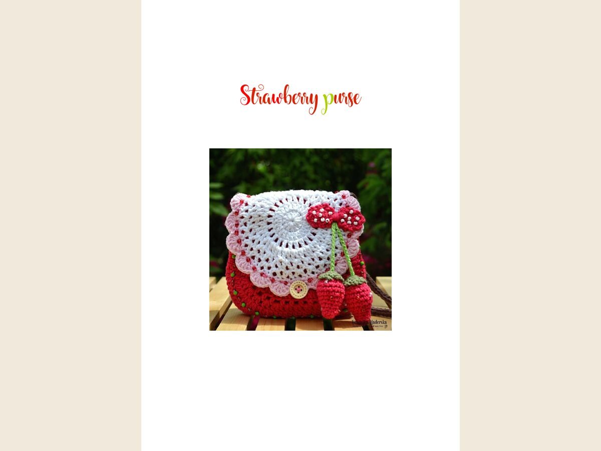 Purse strawberry