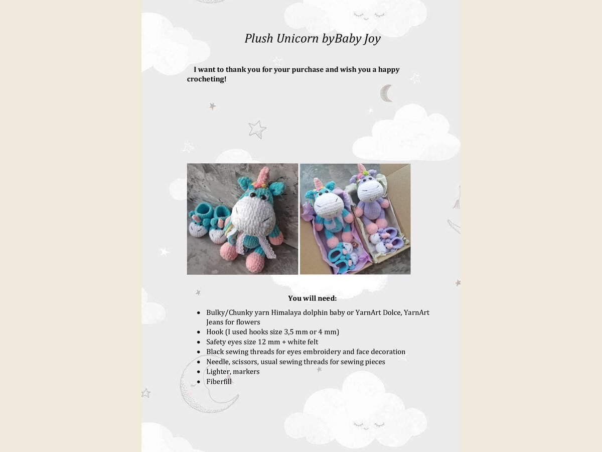 Rainbow Unicorn Plush