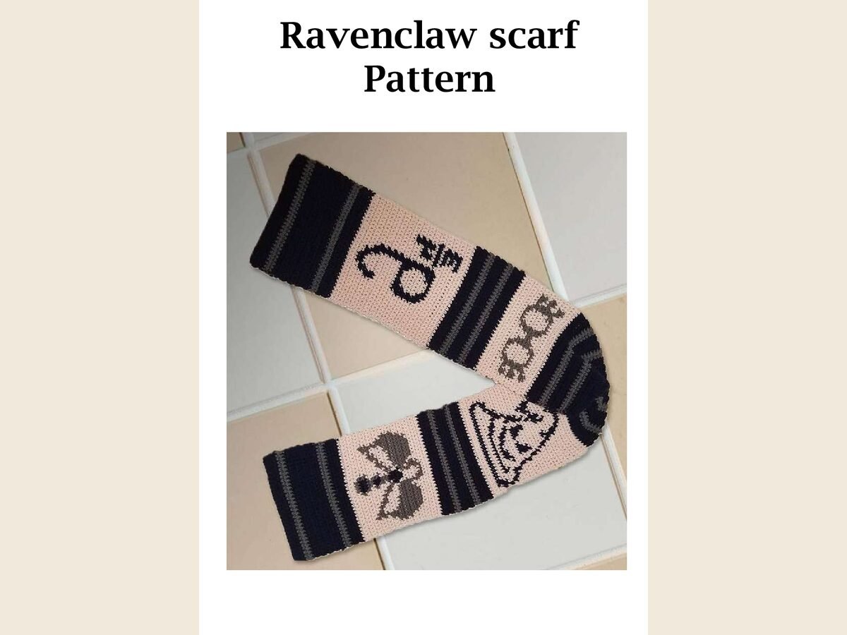Ravenclaw scarf Pattern