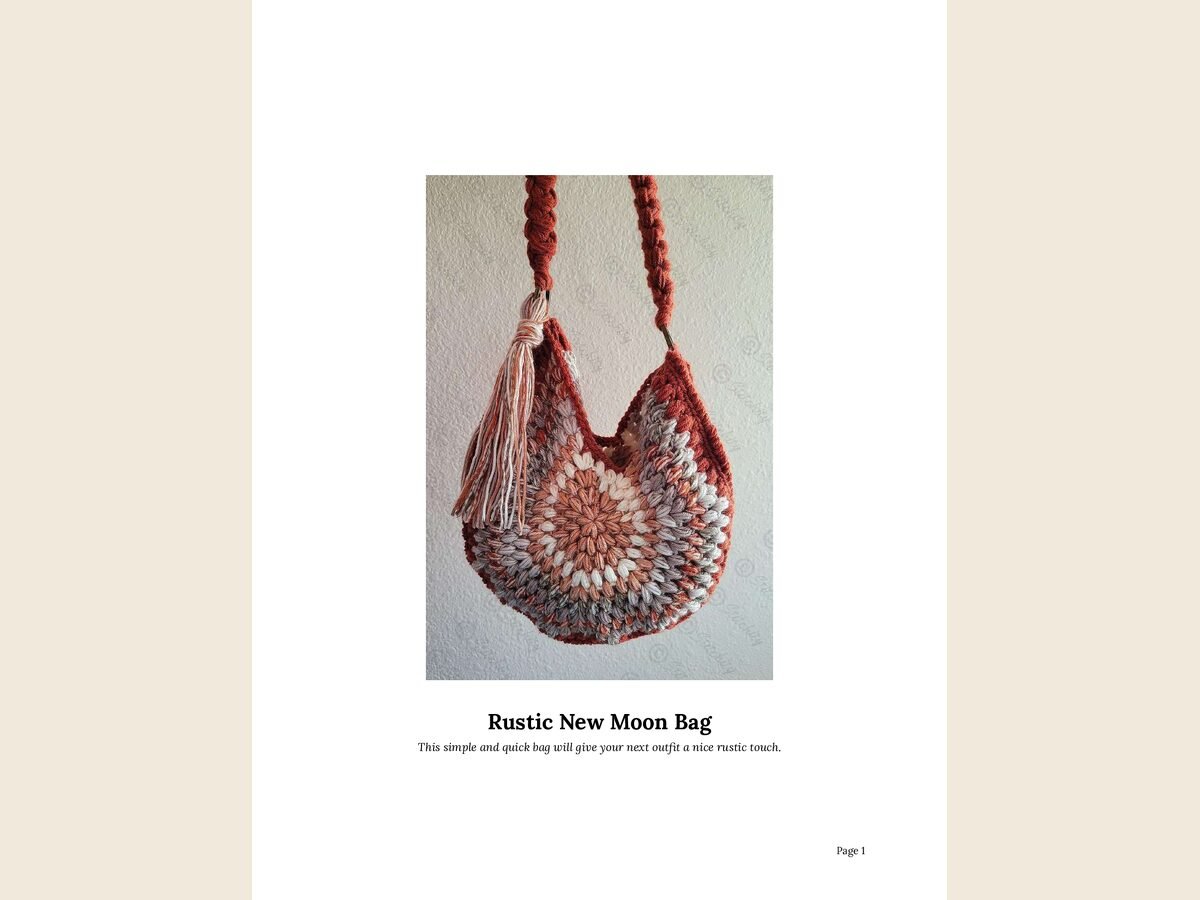 Rustic Moon Bag