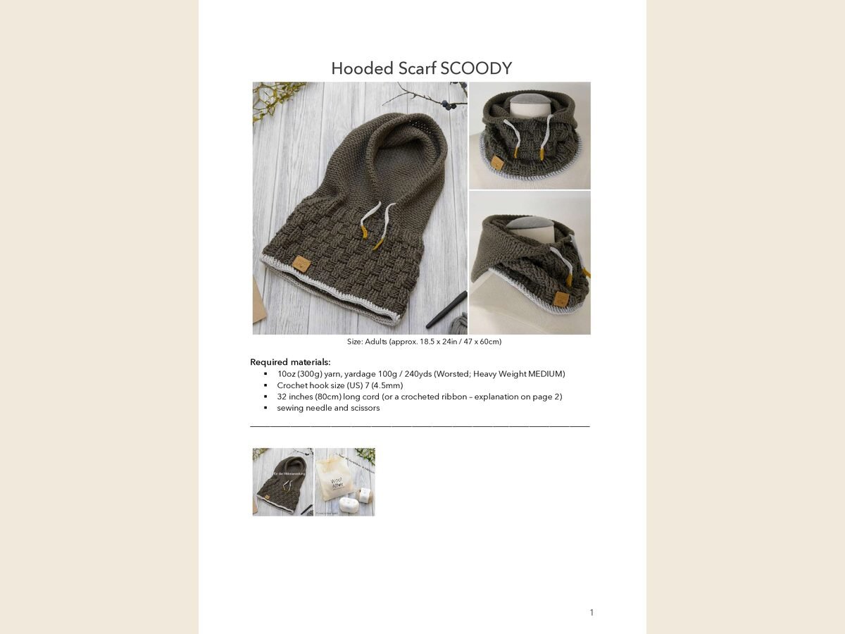 Scoody Hooded Scarf