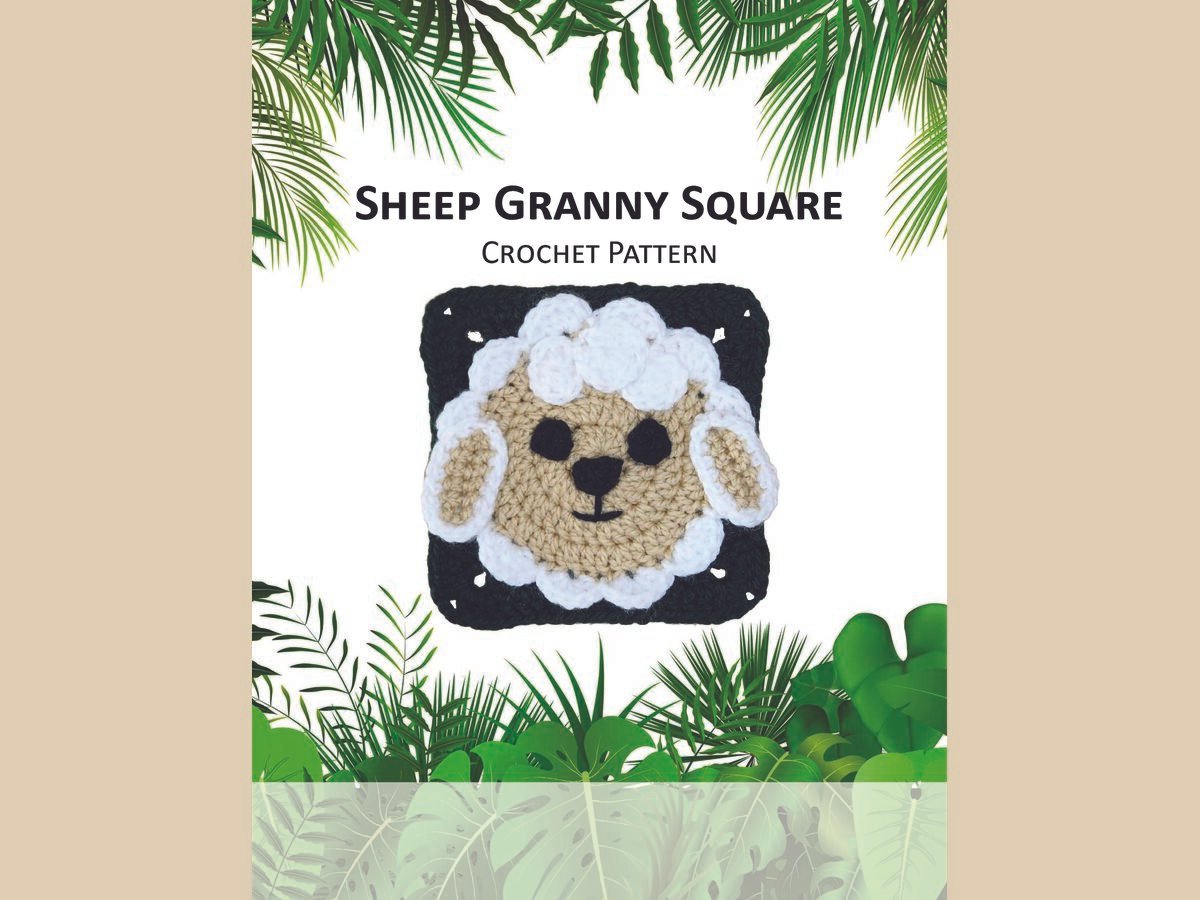 Sheep Granny Square_Crochet Pattern-compressed