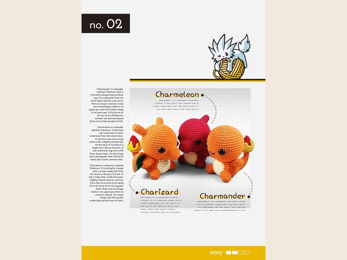Starter Charmander Charmeleon Charizard