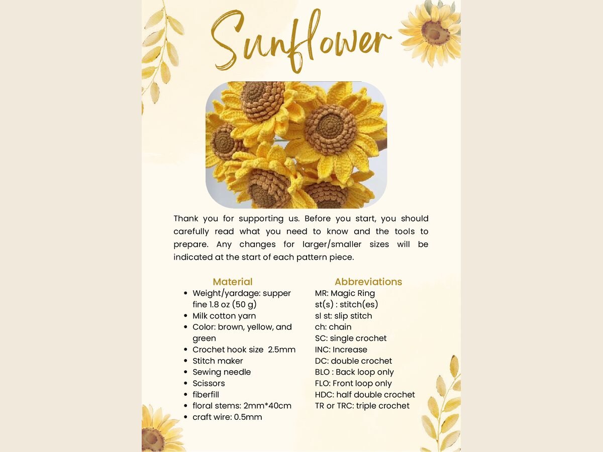Sunflower Glorius