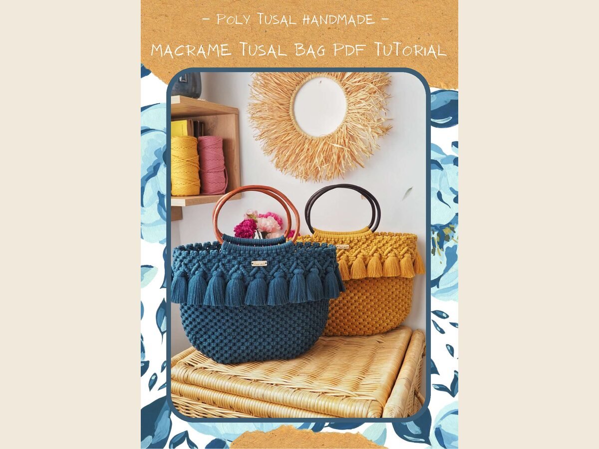 Tassels Handbag Macrame