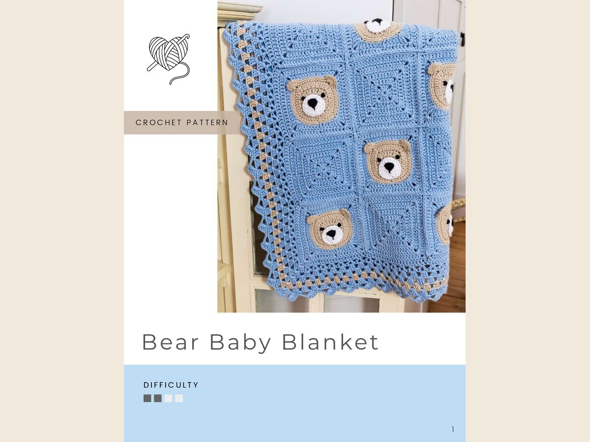 Teddy bear blanket