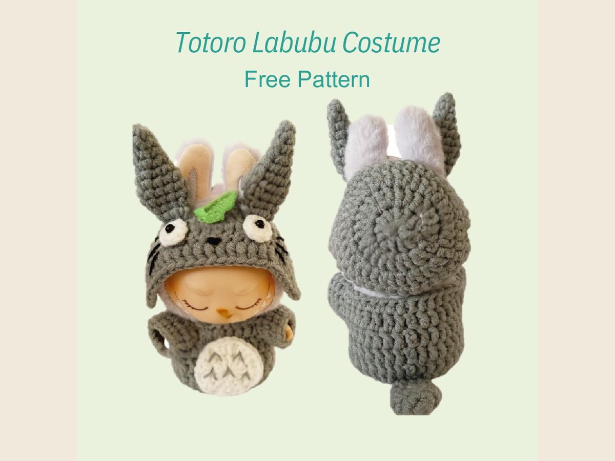 Totro Labubu Crochet Pattern