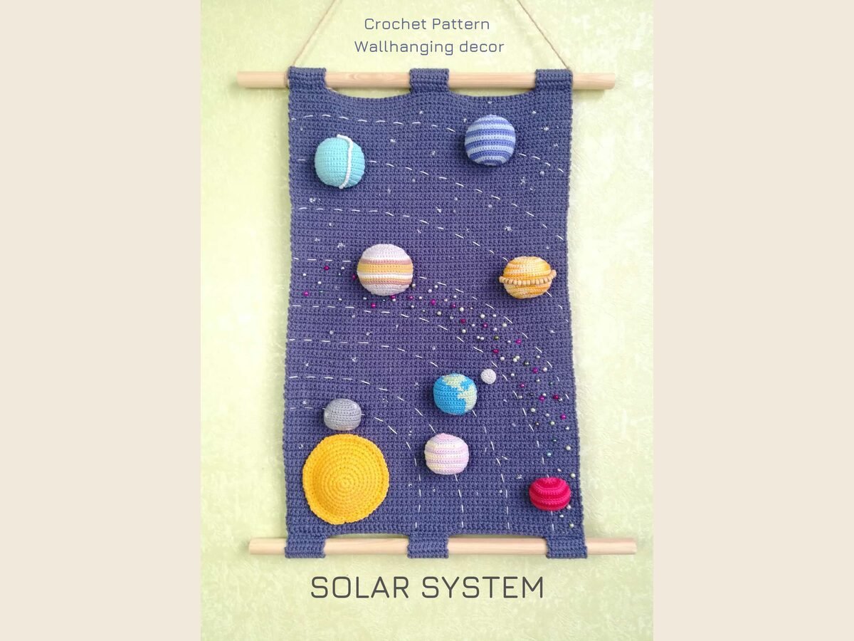 Wall hanging solar