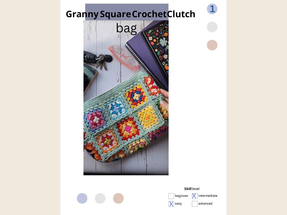 Zipper Granny Pouch